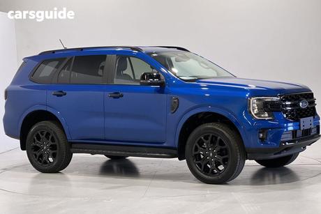 Blue 2025 Ford Everest Wagon Sport (4Wd)