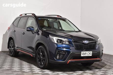 Blue 2020 Subaru Forester Wagon 2.5I Sport (Awd)