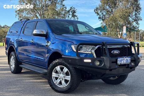 Blue 2022 Ford Ranger Double Cab Pick Up Xlt 3.2 (4X4)