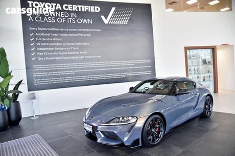 Orange 2024 Toyota Supra Coupe Gts