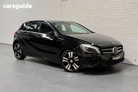 Black 2013 Mercedes-Benz A200 Hatchback Be