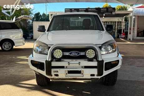 White 2010 Ford Ranger Ute Tray XL (4X2) PK