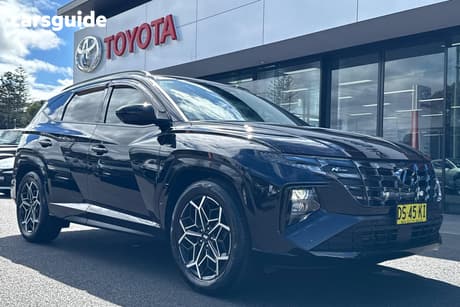 Black 2024 Hyundai Tucson Wagon Highlander N Line (Awd)