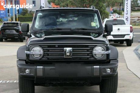 Black 2026 GWM Tank 300 Wagon Ultra Diesel