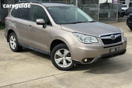 Brown 2015 Subaru Forester Wagon 2.0D-L