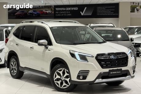 White 2022 Subaru Forester Wagon Hybrid L (Awd)