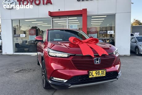Red 2024 Honda HR-V SUV