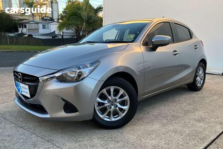 Grey 2017 Mazda 2 Hatchback Maxx