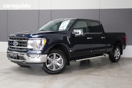 Blue 2023 Ford F150 Double Cab Pick Up Lariat Lwb (4Wd)