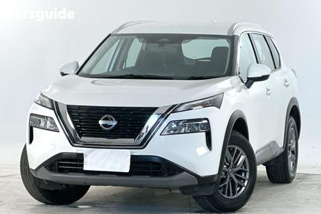 White 2024 Nissan X-Trail Wagon St (4Wd) 7 Seat