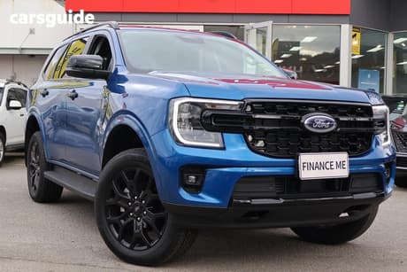 Blue 2026 Ford Everest Wagon Sport (4Wd)