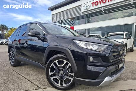 Black 2020 Toyota RAV4 Wagon Edge Awd