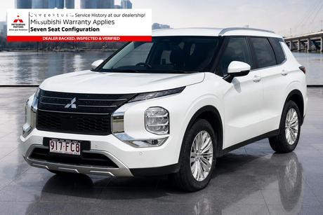 White 2022 Mitsubishi Outlander Wagon Ls 7 Seat (2Wd)