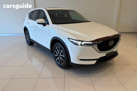 White 2021 Mazda CX-5 Wagon Gt (Awd)