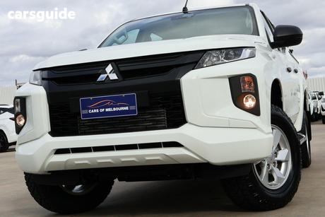 White 2022 Mitsubishi Triton Double Cab Pick Up Glx+ (4X4)