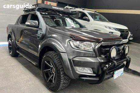 Grey 2018 Ford Ranger Dual Cab Pick-up Wildtrak 3.2 (4X4)