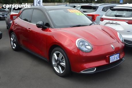 Red 2024 GWM ORA Hatchback Extended Range