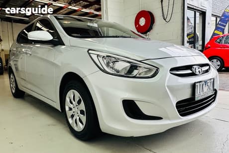 Silver 2016 Hyundai Accent Hatchback Active
