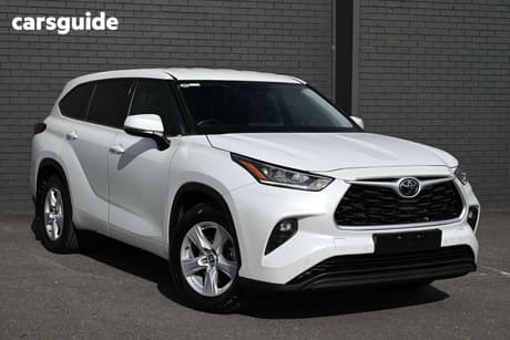 White 2022 Toyota Kluger Wagon Gx 2Wd
