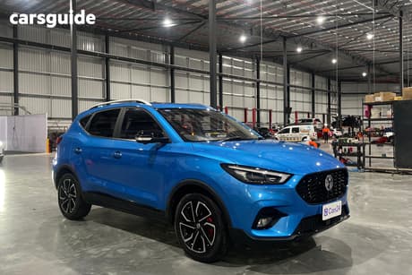 Blue 2022 MG ZST Wagon Essence