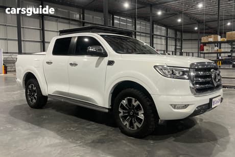 White 2022 GWM UTE Dual Cab Utility Cannon-X (4X4)