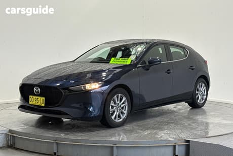 Blue 2025 Mazda 3 Hatchback G20 Pure