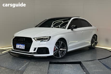 White 2017 Audi RS3 Sedan Quattro