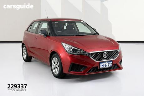 Red 2020 MG MG3 Hatchback Core
