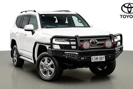 White 2024 Toyota Landcruiser Wagon Lc300 Vx (4X4)