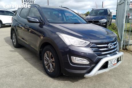 Blue 2012 Hyundai Santa FE Wagon Active Crdi (4X4)