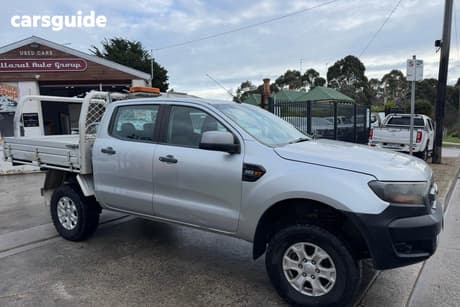 Silver 2016 Ford Ranger Crew Cab Chassis Xl 2.2 Hi-Rider (4X2)
