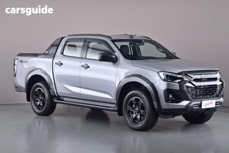 Silver 2026 Isuzu D-MAX Crew Cab Utility X-Terrain (4X4)