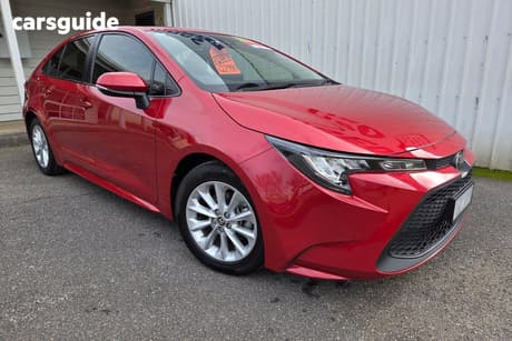 Red 2021 Toyota Corolla Sedan ASCENT SPORT