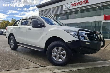 White 2019 Mazda BT-50 Dual Cab Utility Xt (4X4) (5Yr)