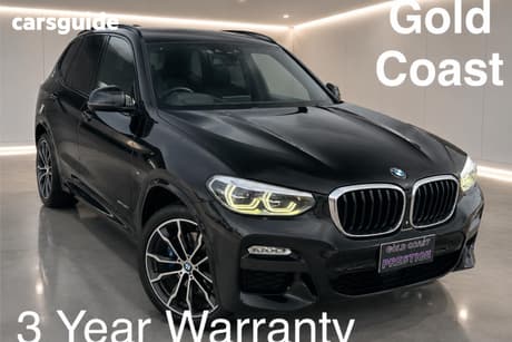 Black 2017 BMW X3 Wagon Xdrive 30I