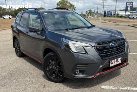 Grey 2024 Subaru Forester Wagon 2.5I Sport (Awd)