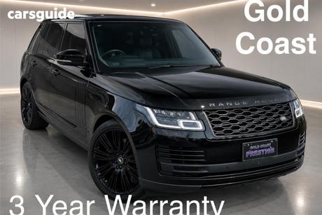Black 2018 Land Rover Range Rover SUV V8SC AUTOBIOGRAPHY 4X4
