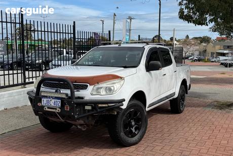 White 2013 Holden Colorado Crew Cab Pickup Ltz (4X4)