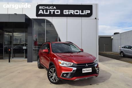 Red 2017 Mitsubishi ASX Wagon Ls (4Wd)