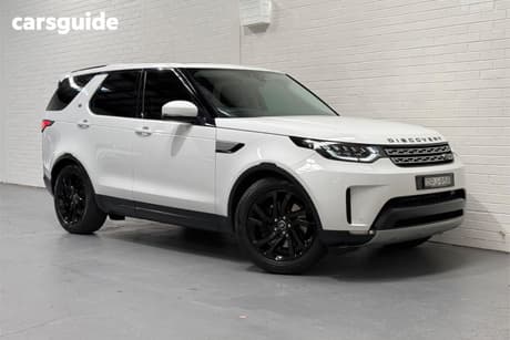 White 2017 Land Rover Discovery Wagon Sd4 Hse