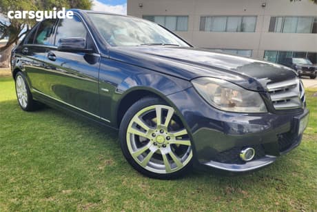 Black 2011 Mercedes-Benz C250 Sedan Avantgarde Be