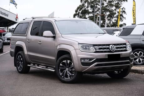Gold 2020 Volkswagen Amarok Dual Cab Utility Tdi580 Highline 4Motion