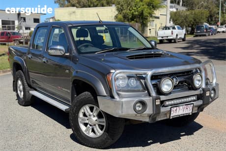 Grey 2011 Holden Colorado Crew Cab Pickup Lt-R (4X4)