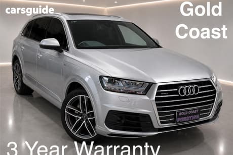 Silver 2019 Audi Q7 Wagon 50 Tdi Quattro