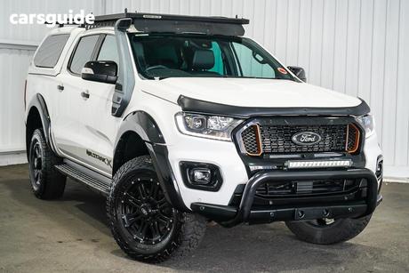 White 2021 Ford Ranger Double Cab Pick Up Wildtrak 3.2 (4X4)