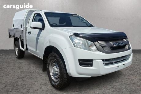 White 2016 Isuzu D-MAX Cab Chassis Sx Hi-Ride (4X2)