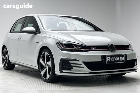 White 2019 Volkswagen Golf Hatchback Gti