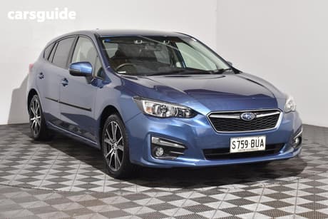 Blue 2017 Subaru Impreza Hatchback 2.0I-L (Awd)