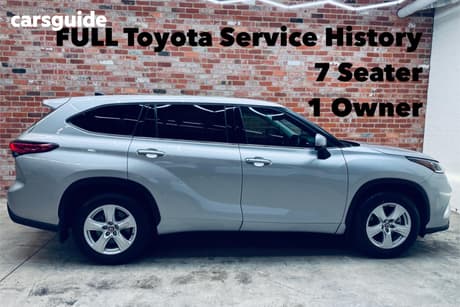Silver 2022 Toyota Kluger Wagon Gx 2Wd