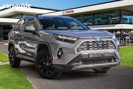 Silver 2023 Toyota RAV4 Wagon Cruiser (Awd) Hybrid
